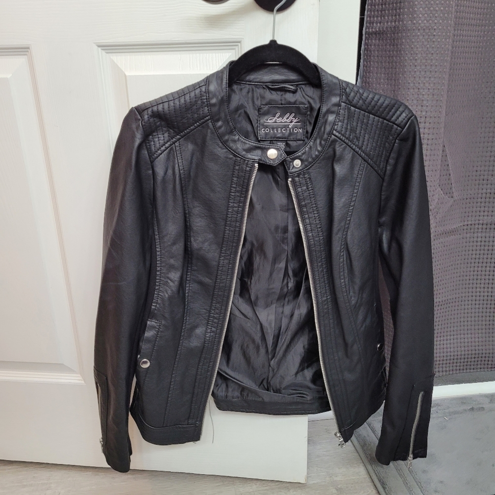 Faux Leather Jacket